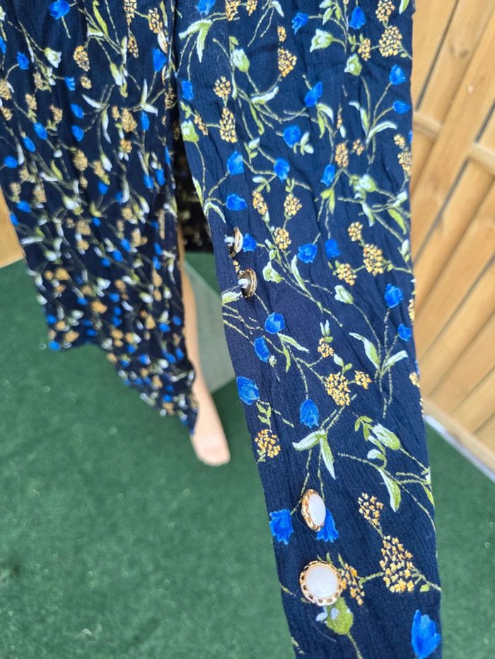 Jupe boutonnée 🍒vintage 80 fabriqué en France🍒taille jusqu'au 38 - photo numéro 8