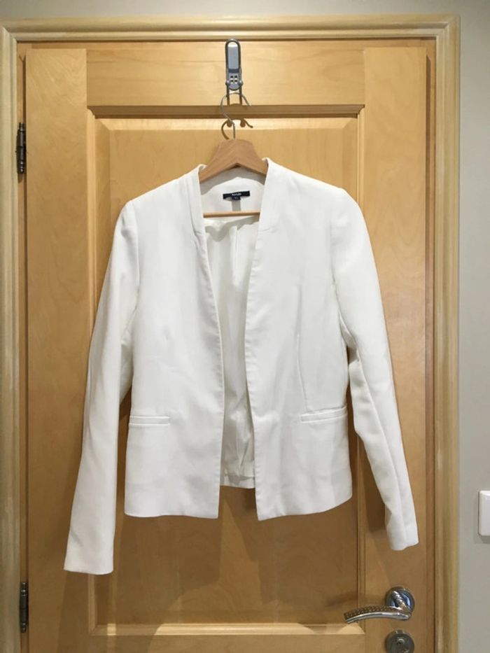Veste de tailleur kiabi crème