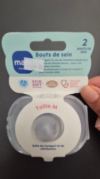 bouts de sein MAM neufs – taille M neuf 
