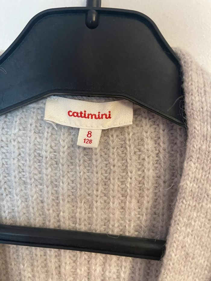 Cardigan catimini alpaga 8 ans - photo numéro 2