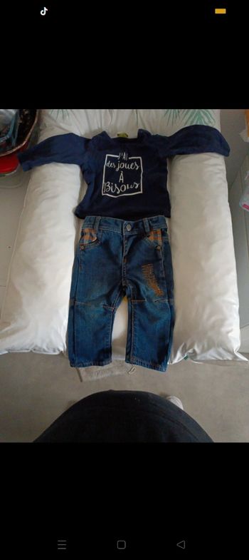 Lot de 2 ensemble tape a l'oeil