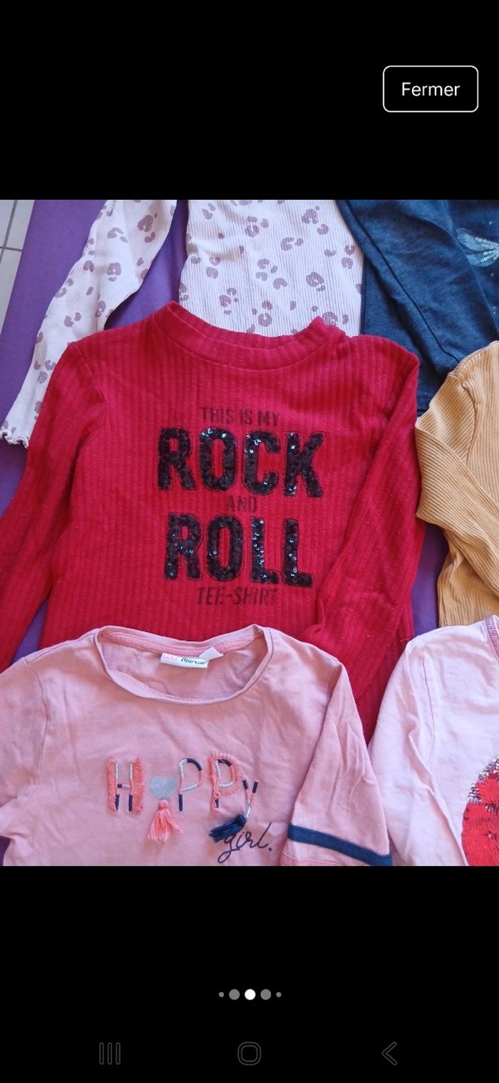 Lot de sous pulls fille - photo numéro 5