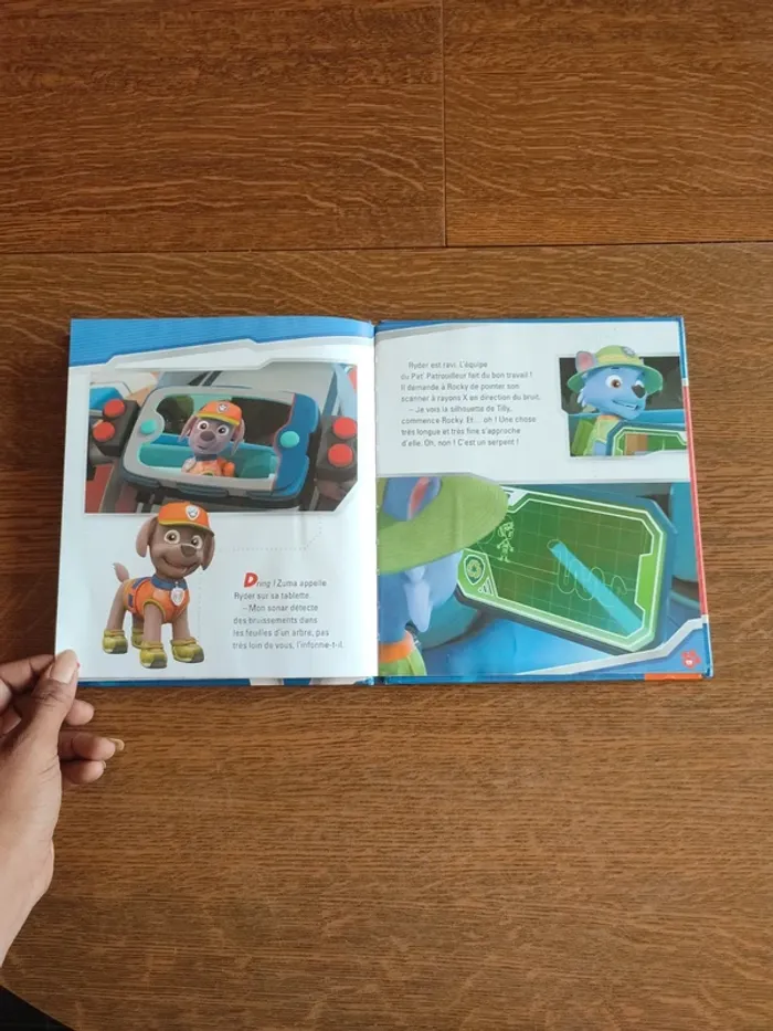 Livre paw patrol sauvetage sur une tyrolienne - photo numéro 14