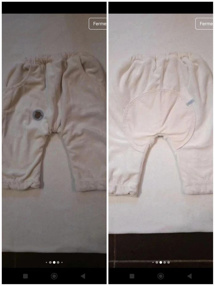 lot pyjamas hiver 2 pièces taille 6 mois - photo numéro 3