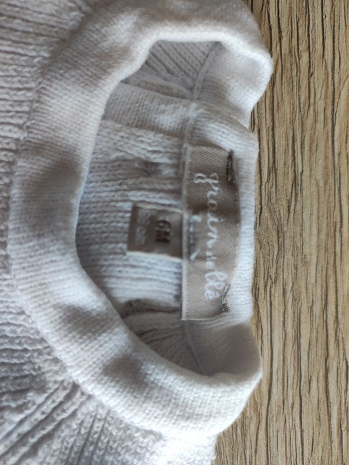 Pull blanc bébé - photo numéro 2