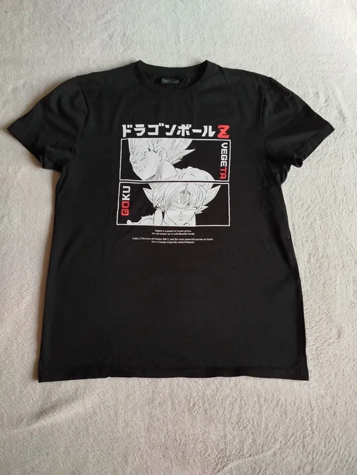 T-shirt noir Dragon Ball Z taille M - photo numéro 4