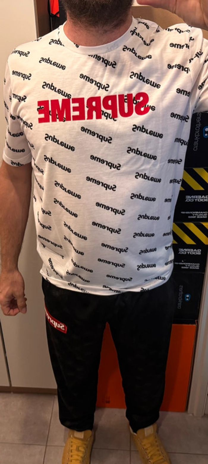 t-shirt manches courtes homme SUPREMe taille L neuf sous blister avec étiquettes - photo numéro 8