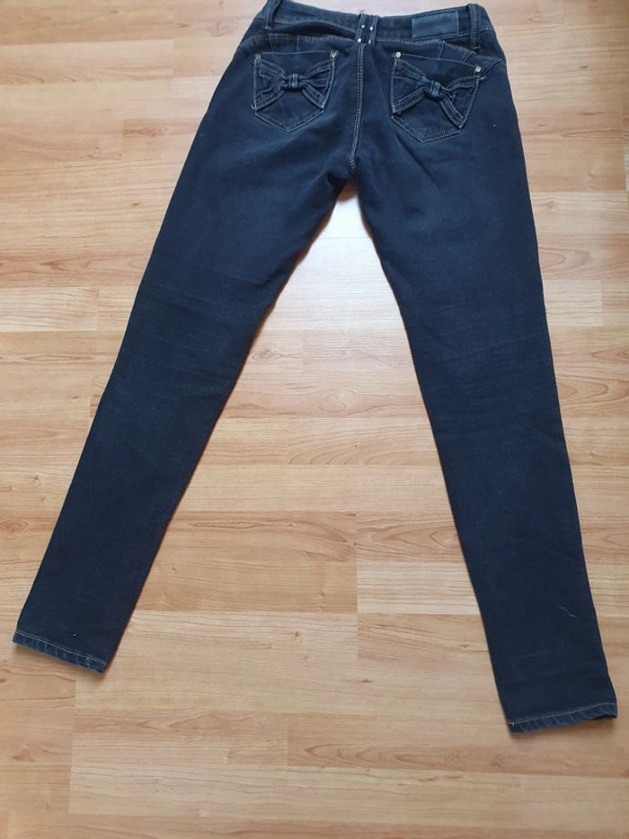Jeans droit stretch taille basse - photo numéro 2