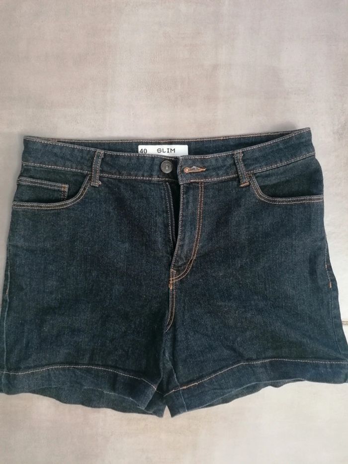 Short en jean femme taille 40 Kiabi NEUF - photo numéro 2
