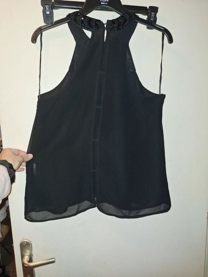 Top noir transparent S jennyfer - photo numéro 3