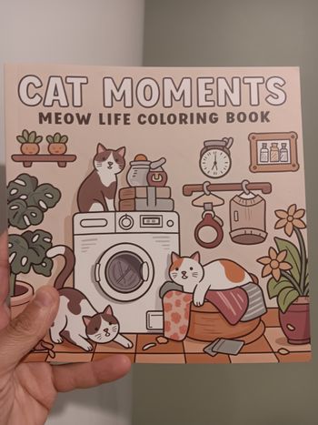 Livre de coloriage Cozy  – Coloriage détente pour enfants ou adultes