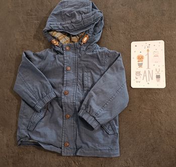 Manteau mi-saison bleu Zara
Taille 12 / 18 mois