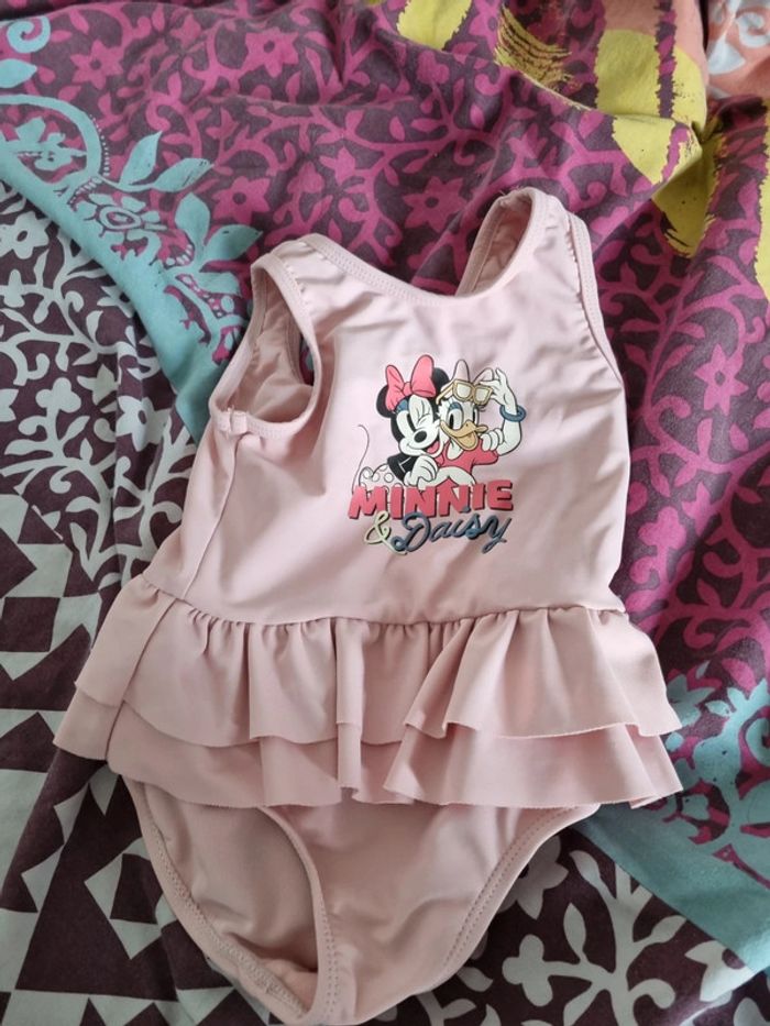 Lot maillot de bain minnie 12 mois - photo numéro 2