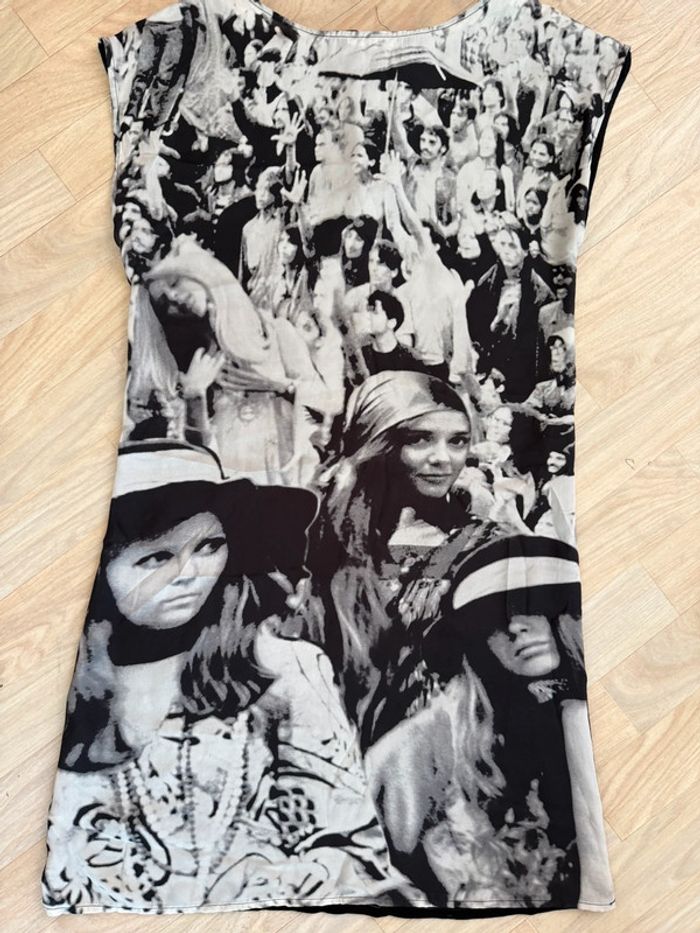 Robe imprimée graphique Promod – Taille 38 très bon état