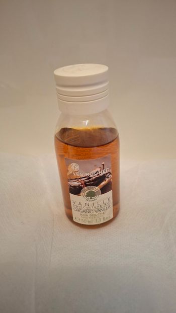 Gel douche vanille bio Yves Rocher 50ml