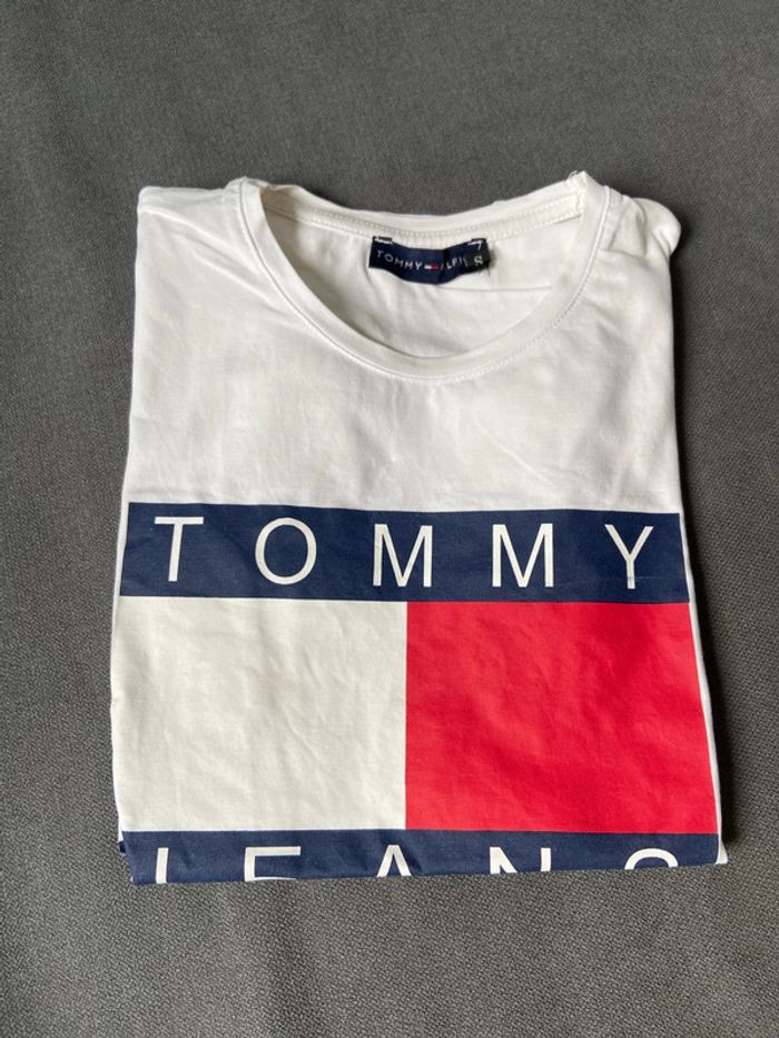 T-shirt Tommy Hilfiger blanc