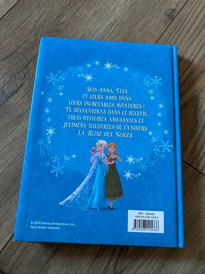 Livre La reine des neiges 3 histoires - photo numéro 2