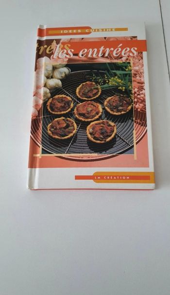 Livre de recettes pour des entrées