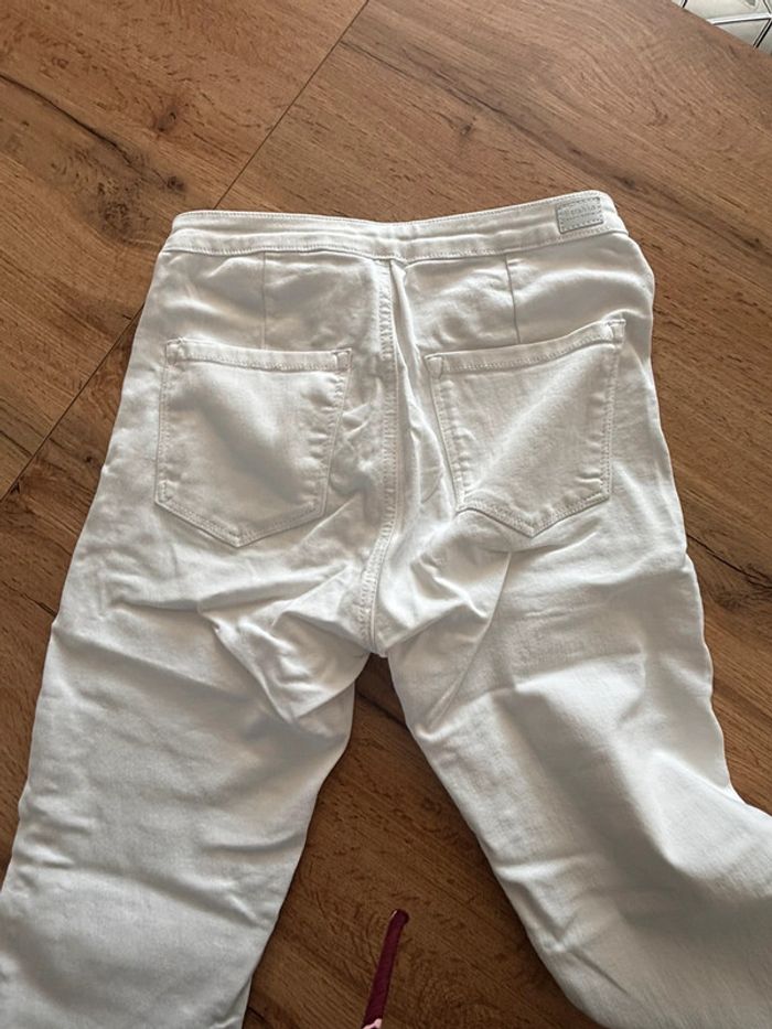 Jegging blanc femme taille 38 Bershka - photo numéro 4