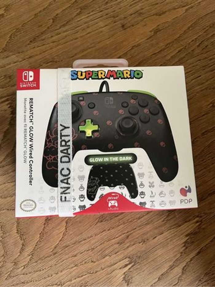 Manette switch SuperMario scellée