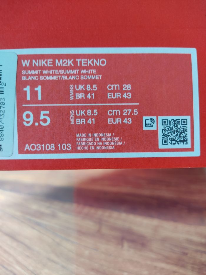 Baskets Nike M2K yekno T 43 - photo numéro 9