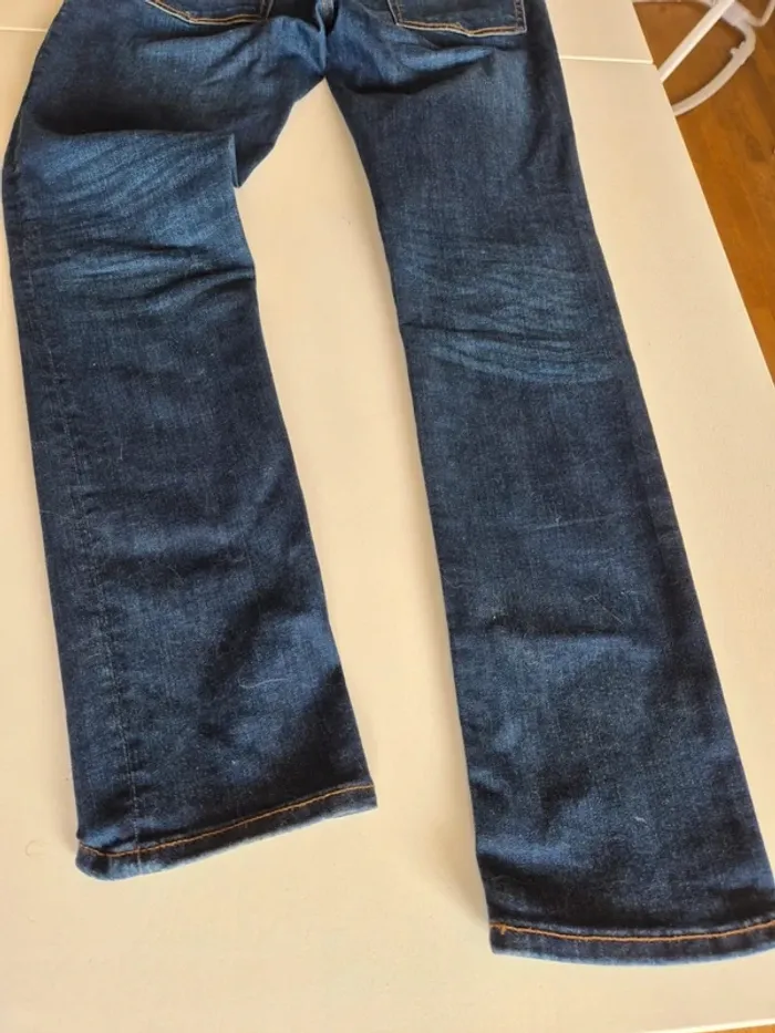 Jeans GAP Skinny 30 x 32 bleu foncé - photo numéro 12