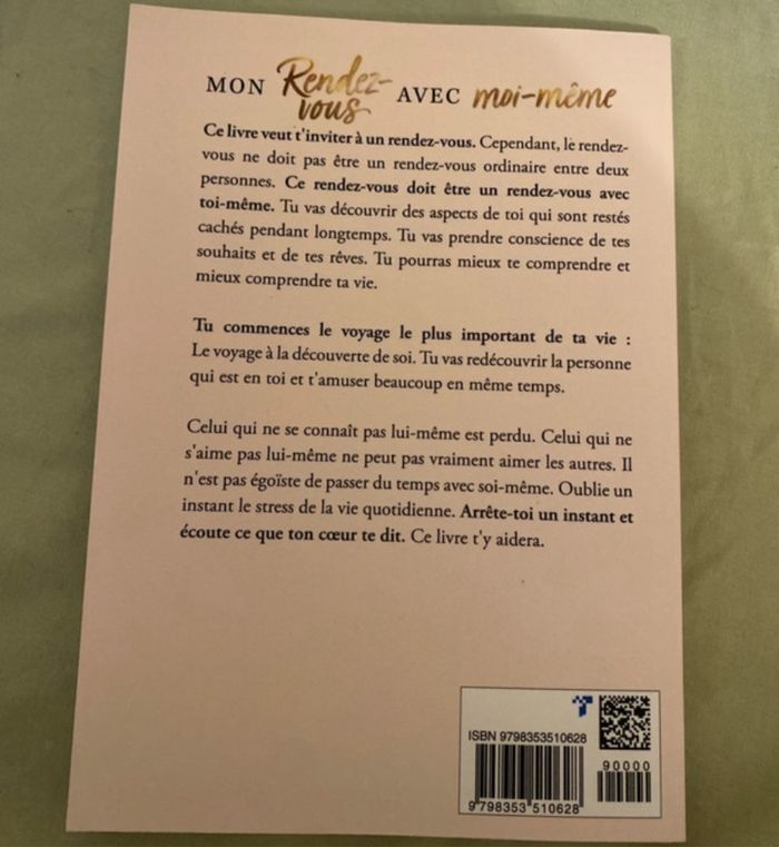 Livre Mon rendez-vous avec moi-même - photo numéro 2