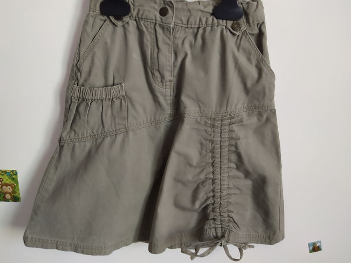 Jupe kaki Okaïdi 4 ans - photo numéro 2