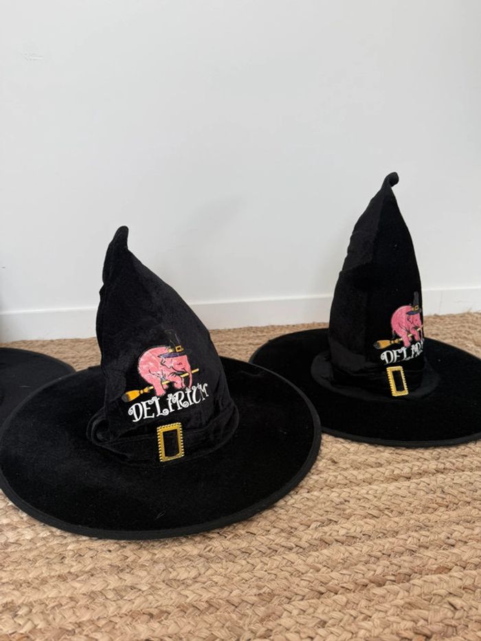 Chapeau de sorcière Halloween déguisement décoration collection Collector - photo numéro 4