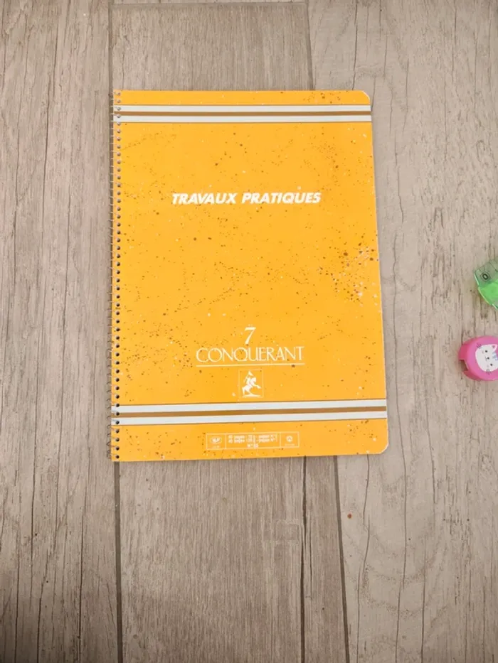 Lot de fournitures d'école cahier règle - photo numéro 5
