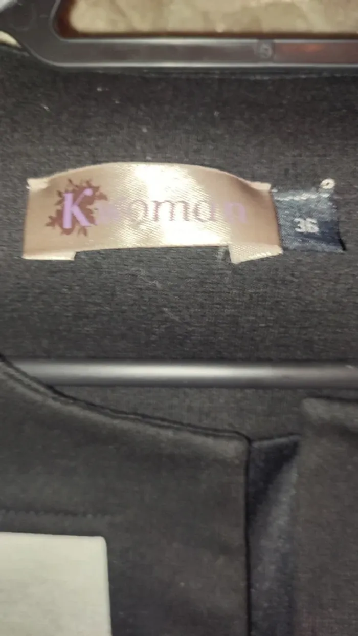 Veste tailleur noir et chance taille 36 - photo numéro 3
