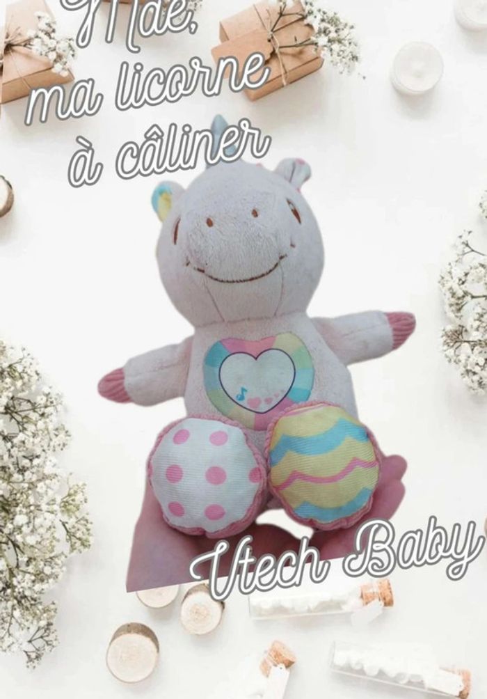 Maé, ma licorne à câliner Vtech Baby - photo numéro 3