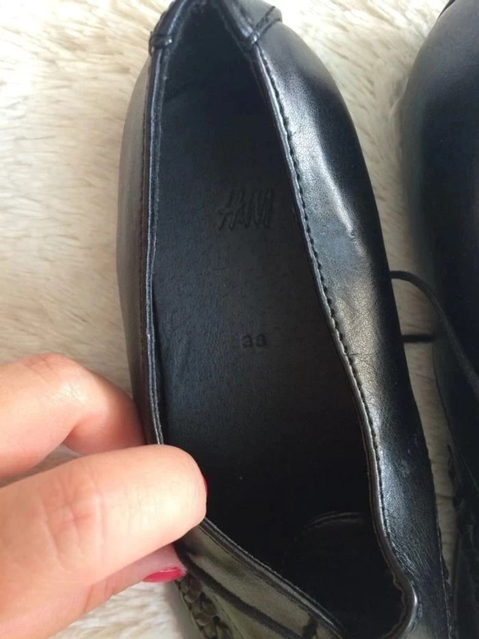 Derbies neuves H&M taille 36 - photo numéro 3