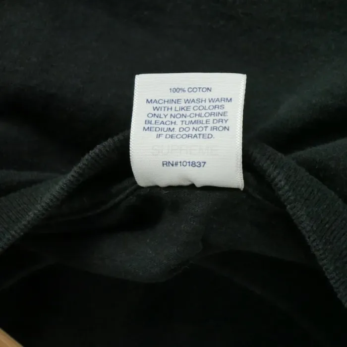 Supreme T-shirt manches courtes Inc. Made in Usa Homme Taille L Noir #Qwe4117 - photo numéro 5