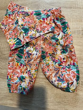 Pantalon fleuri 