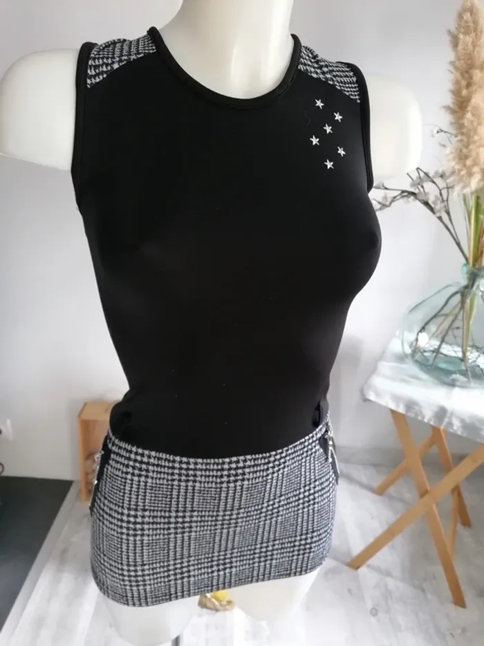 Robe noire p'tit môme XXS