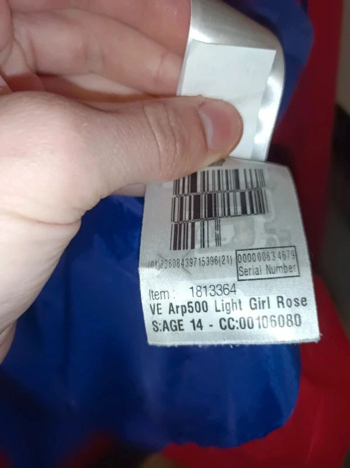 Coupe vent / veste (pluie) Quechua fille taille 14 ans en excellent état - photo numéro 12