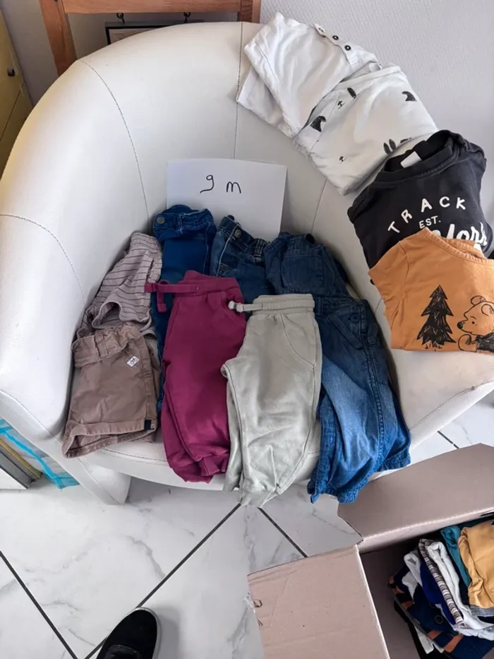 Gros lots vetements bébé garçon - photo numéro 3