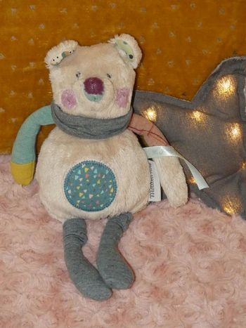 Doudou ours Moulin roty les jolis trop beaux 🧸tbe
