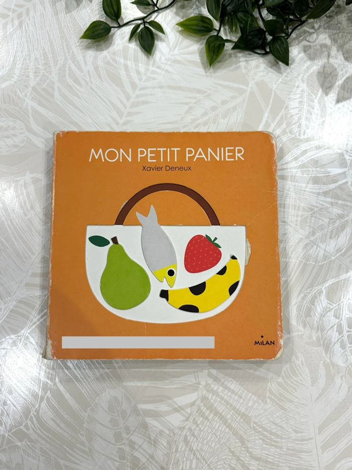 Livre mon petit panier imagier