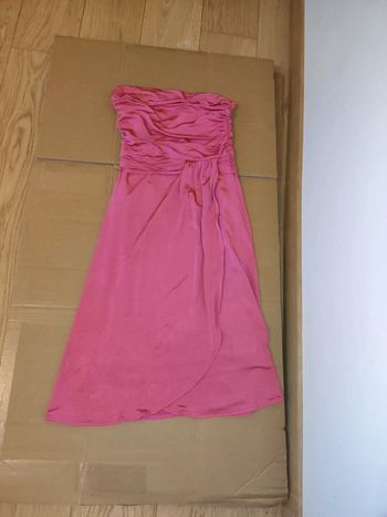 robe pimkie bustier rose cocktail