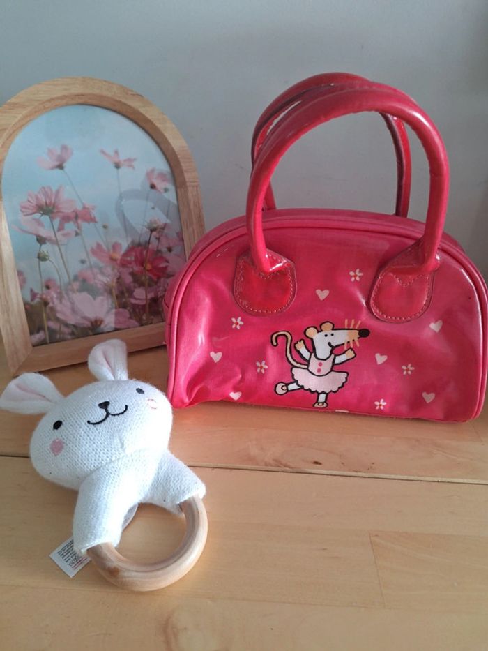 Sac à main pour fille très bon état Beebs by Kiabi