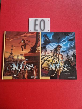 Lot de 2 bd nefesis 1 et 2,EO (série complète)