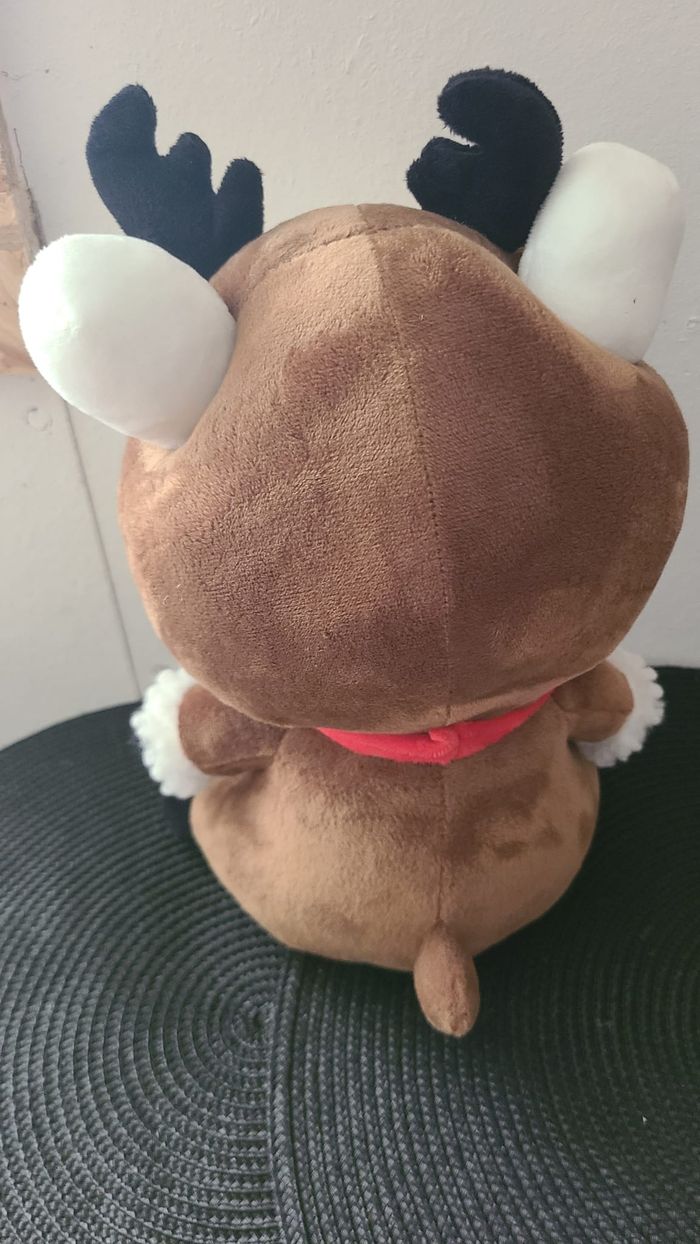 peluche renne cerf elan mascotte xiaomi de noel - photo numéro 2