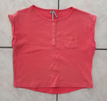 Crop top rose taille 12 ans