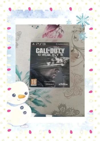 Jeu call of duty ghost ps3
