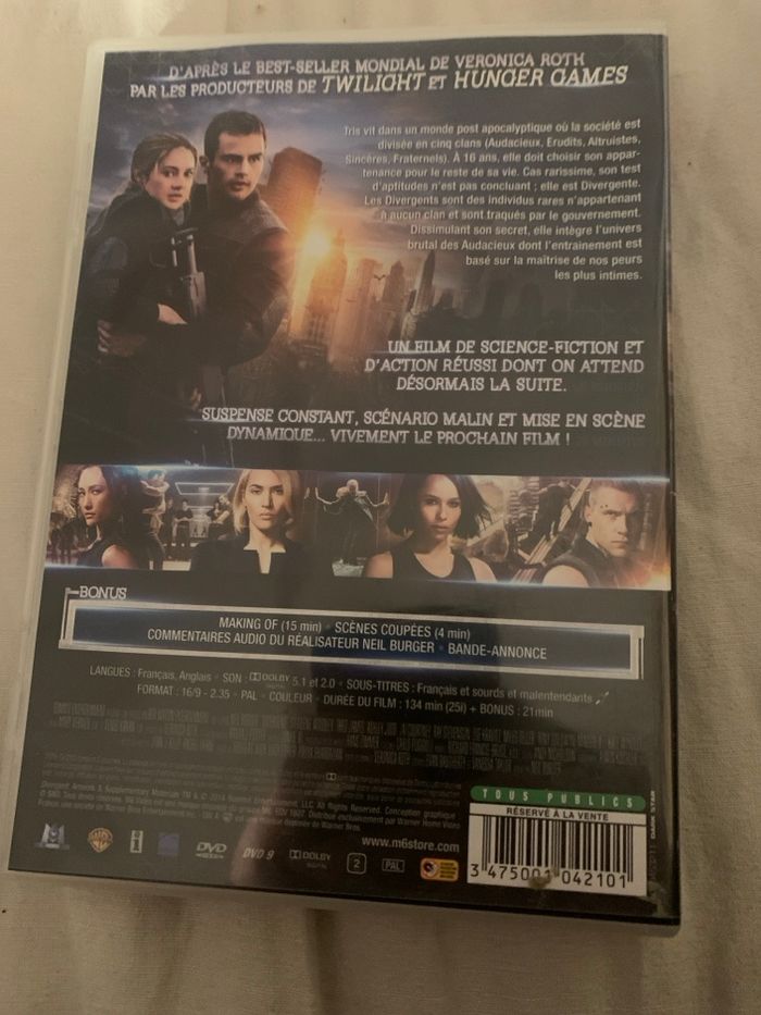 DVD divergente - photo numéro 2