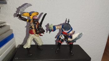 Papo Lot de Figurines Pirates Corsaire Requin shark figure set perroquet sabre