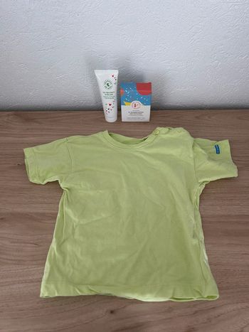 💥 Joli t-shirt vert bébé Decathlon 💥