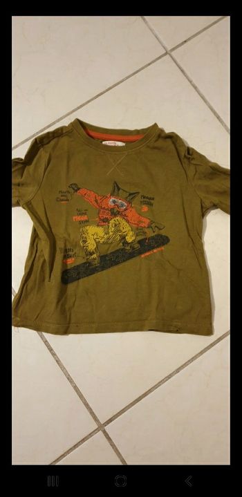 Tee-shirt manches longues 2 ans